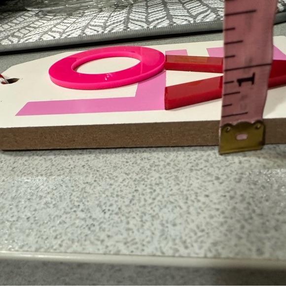 Pink and Red LOVE Tag - Picture 5 of 5